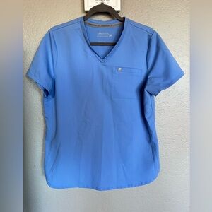 Fabletics Scrub Set - Womens Large - Ceil Blue